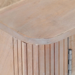 Szafka pod TV, 118x30x40 cm, lite drewno akacjowe