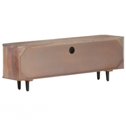 Szafka pod TV, 118x30x40 cm, lite drewno akacjowe