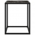 Stolik kawowy, szkło w kolorze czarny marmur, 40x40x50 cm