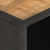 Stolik kawowy, 90x50x35 cm, drewno mango i naturalna trzcina