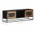Szafka pod TV, 120x30x40 cm, surowe drewno mango