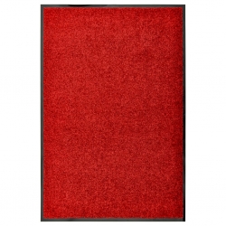 Wycieraczka z możliwością prania, czerwona, 60 x 90 cm
