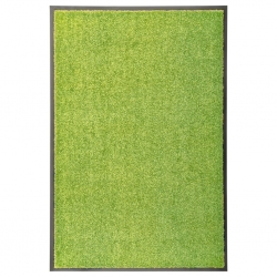Wycieraczka z możliwością prania, zielona, 60 x 90 cm