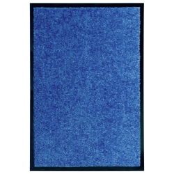 Wycieraczka z możliwością prania, niebieska, 40 x 60 cm