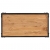 Stolik kawowy z litego drewna akacjowego, 90x45x35 cm