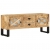 Szafka pod telewizor, 110x30x45 cm, surowe drewno mango