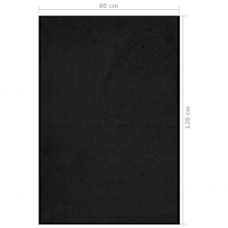 Wycieraczka, czarna, 80 x 120 cm