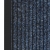 Wycieraczka, prążkowana, niebieska, 40x60 cm