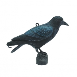 Ubbink Figurka kruka, czarna, 27 cm, 1382523