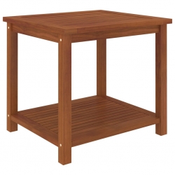 Stolik boczny z litego drewna akacjowego, 45 x 45 x 45 cm