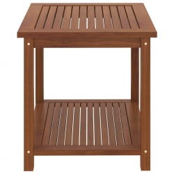Stolik boczny z litego drewna akacjowego, 45 x 45 x 45 cm