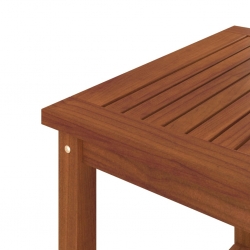 Stolik boczny z litego drewna akacjowego, 45 x 45 x 45 cm
