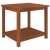 Stolik boczny z litego drewna akacjowego, 45 x 45 x 45 cm