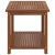Stolik boczny z litego drewna akacjowego, 45 x 45 x 45 cm