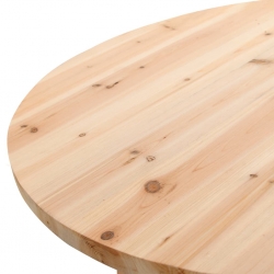 Składany stolik barowy, 78 cm, drewno jodłowe