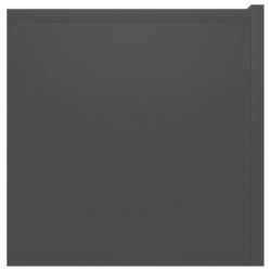 Szafki wiszące pod TV, szare, 60x30x30 cm