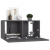 Szafki wiszące pod TV, szare, 60x30x30 cm