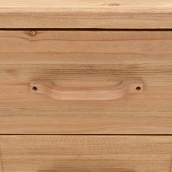 Szafka nocna, lite drewno jodłowe, 50 x 35 x 57 cm