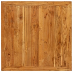 Stolik barowy, lite drewno tekowe z odzysku, 60 x 60 x 107 cm