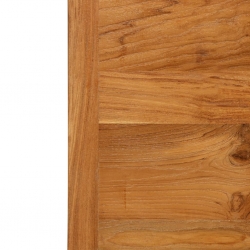 Stolik barowy, lite drewno tekowe z odzysku, 120 x 58 x 106 cm