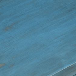 Szafka nocna, lite drewno mango, 40 x 30 x 50 cm, niebieska