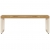 Stolik kawowy, 100x50x35 cm, lite drewno mango i stal