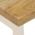 Stolik kawowy, 100x50x35 cm, lite drewno mango i stal