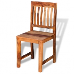 Krzesła do jadalni z drewna sheesham, 6 szt.