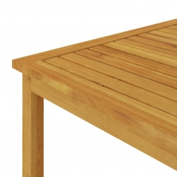 3-osobowa sofa ogrodowa z poduszkami, lite drewno akacjowe