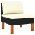 3-osobowa sofa ogrodowa z poduszkami, polirattan, czarna