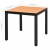 3-częściowy zestaw mebli ogrodowych, rattan PVC, czarno-brązowy