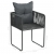 7-częściowy zestaw mebli ogrodowych, rattan PVC, czarno-brązowy