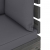Ogrodowa sofa narożna z palet, z poduszkami, drewno sosnowe