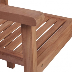 Krzesła ogrodowe, 2 szt., poduszki w kolorze taupe, drewno tekowe