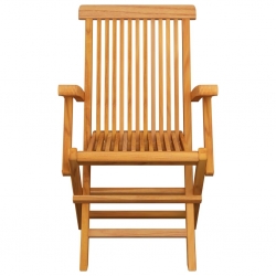 Krzesła ogrodowe, szare poduszki, 6 szt., drewno tekowe