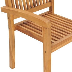 Krzesła ogrodowe, 2 szt., szare poduszki, lite drewno tekowe