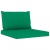 Ogrodowa sofa 4-os. z zielonymi poduszkami