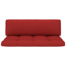 Ogrodowa sofa środkowa z palet, szara, drewno sosnowe