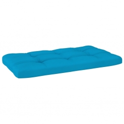 Ogrodowa sofa środkowa z palet, biała, drewno sosnowe