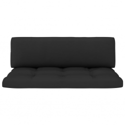 Ogrodowa sofa środkowa z palet, biała, drewno sosnowe