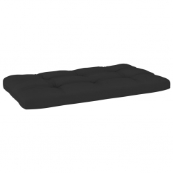 Ogrodowa sofa środkowa z palet, biała, drewno sosnowe