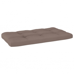 Ogrodowa sofa środkowa z palet, biała, drewno sosnowe