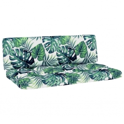 Ogrodowa sofa środkowa z palet, biała, drewno sosnowe