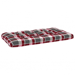 Ogrodowa sofa środkowa z palet, biała, drewno sosnowe