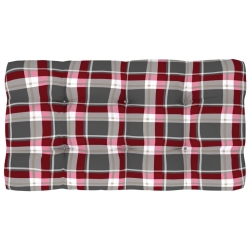 Ogrodowa sofa środkowa z palet, biała, drewno sosnowe