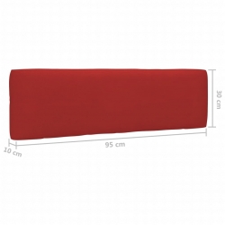 Ogrodowa sofa narożna z palet, biała, drewno sosnowe