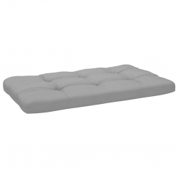 Ogrodowa sofa narożna z palet, czarna, drewno sosnowe
