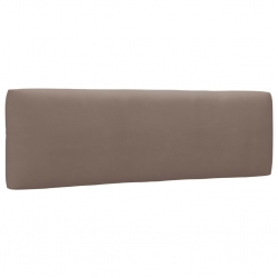 Sofa 2-osobowa z palet, z poduszkami, czarna, drewno sosnowe