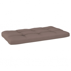 Sofa 2-osobowa z palet, z poduszkami, czarna, drewno sosnowe