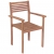 Sztaplowane krzesła ogrodowe, 8 szt., lite drewno tekowe